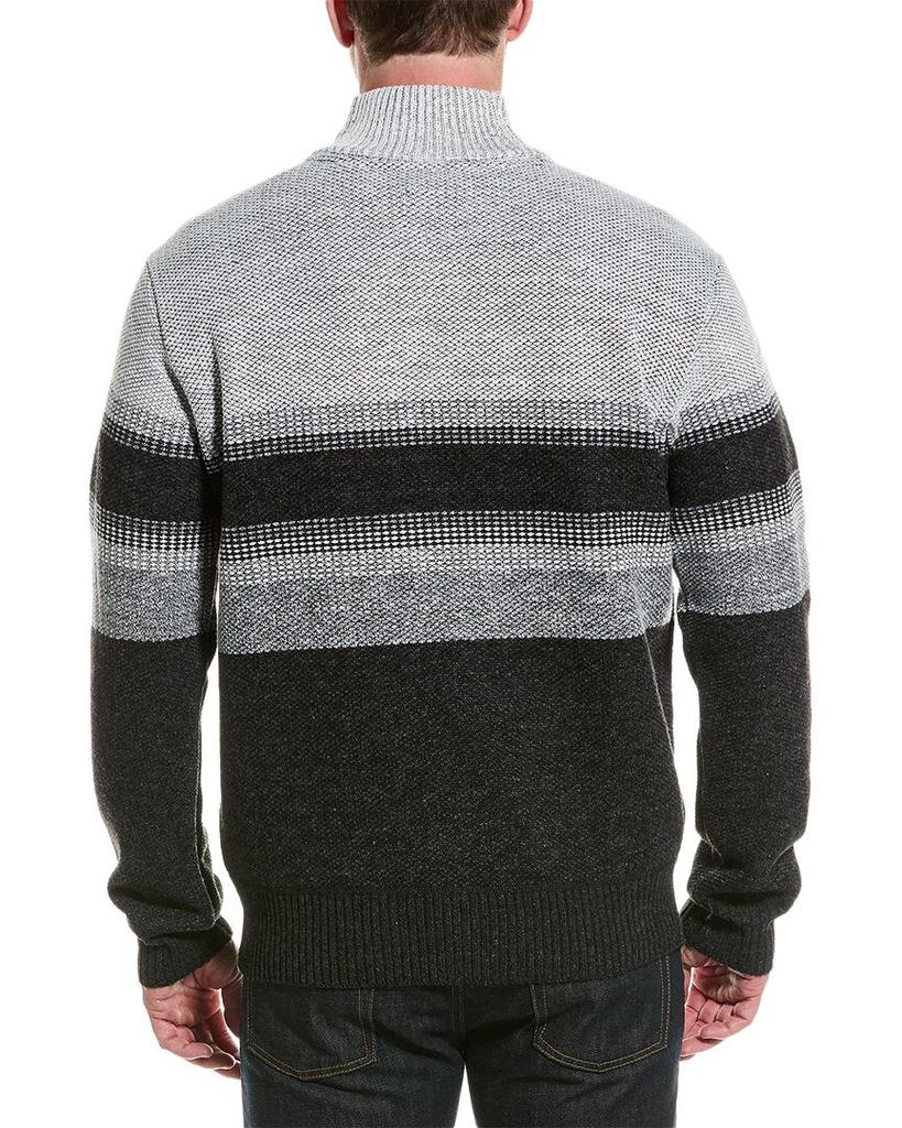 Point Zero 1/4-Zip Mock Neck Sweater