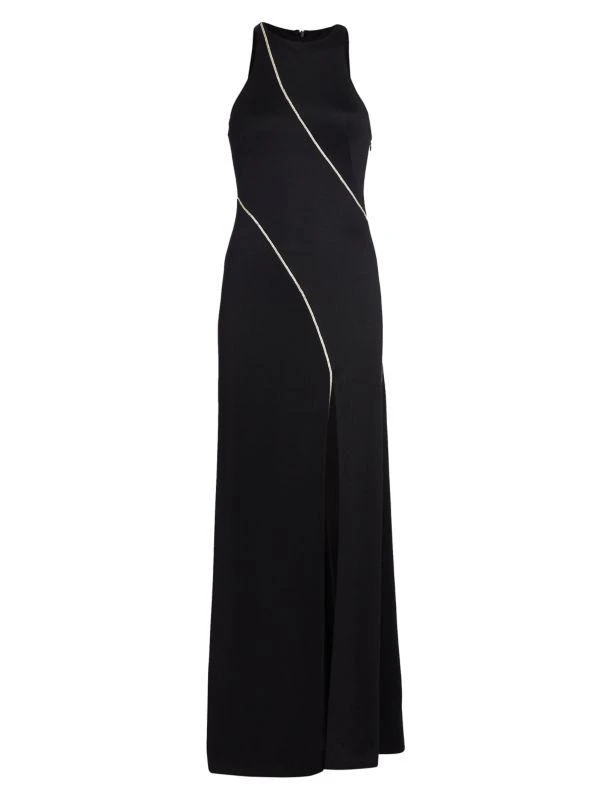 Galvan Crystal Cord Gown 6