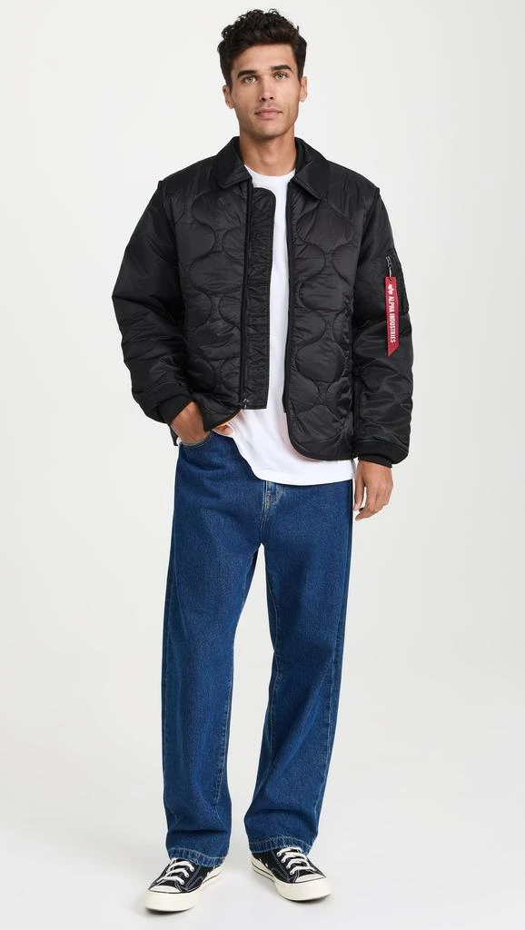 Alpha Industries Mixed Media Utility Jacket 4