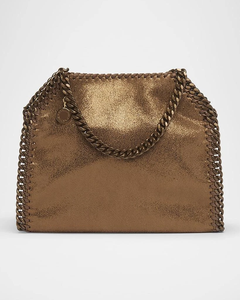 Stella McCartney Mini Falabella Eco Shiny Dotted Chamois Bag with Tonal Chain 1