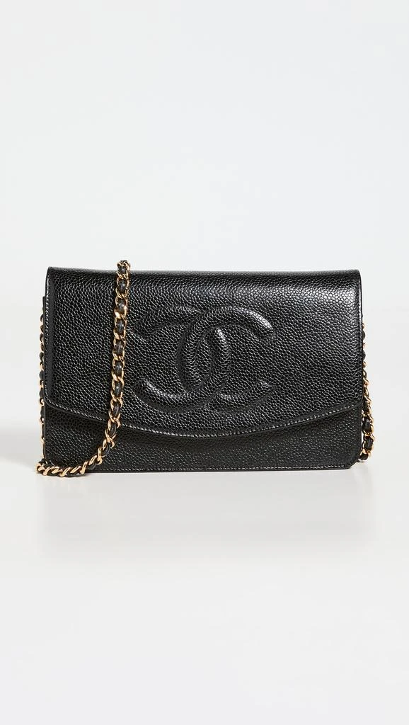Shopbop Archive Chanel Timeless Wallet On Chain, Caviar 1