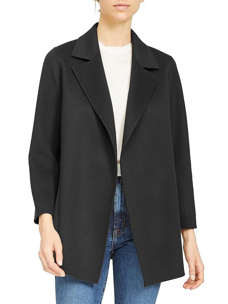 Theory Clairene Wool-Cashmere Blazer 3