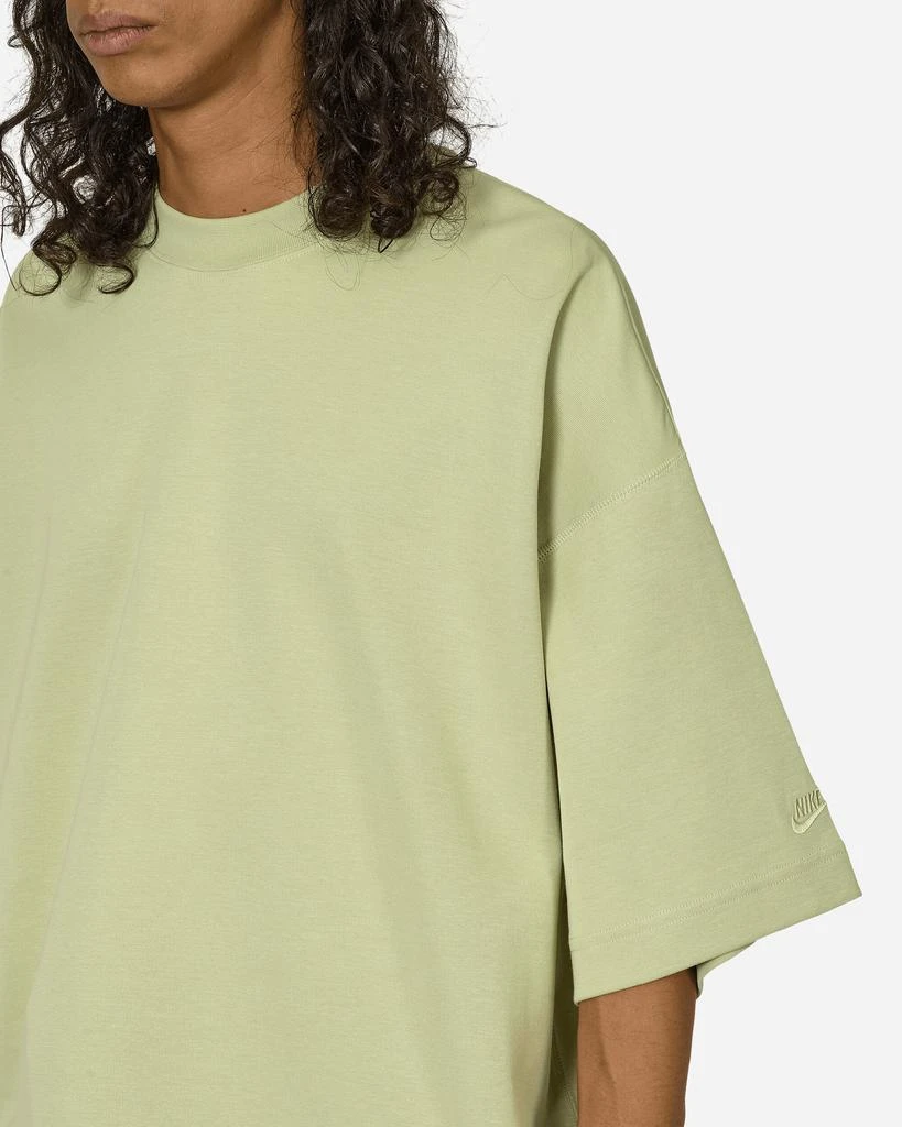 NIKE Tech Short-Sleeve Fleece T-Shirt Olive Aura 5