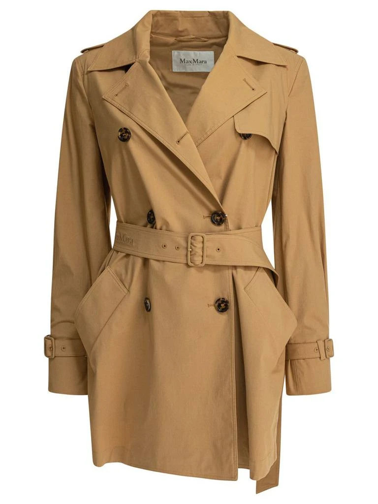 Max Mara Max Mara Cotton Canvas Raincoat 1