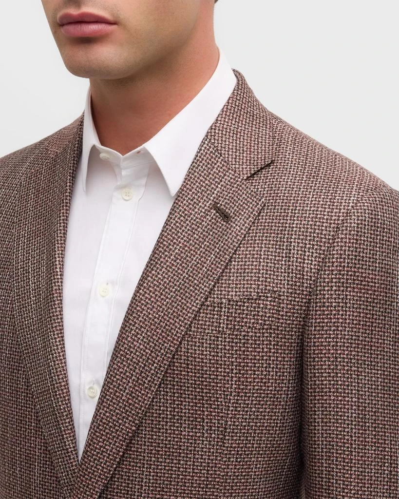 Emporio Armani Men's Copper Bamboo Sport Coat 7
