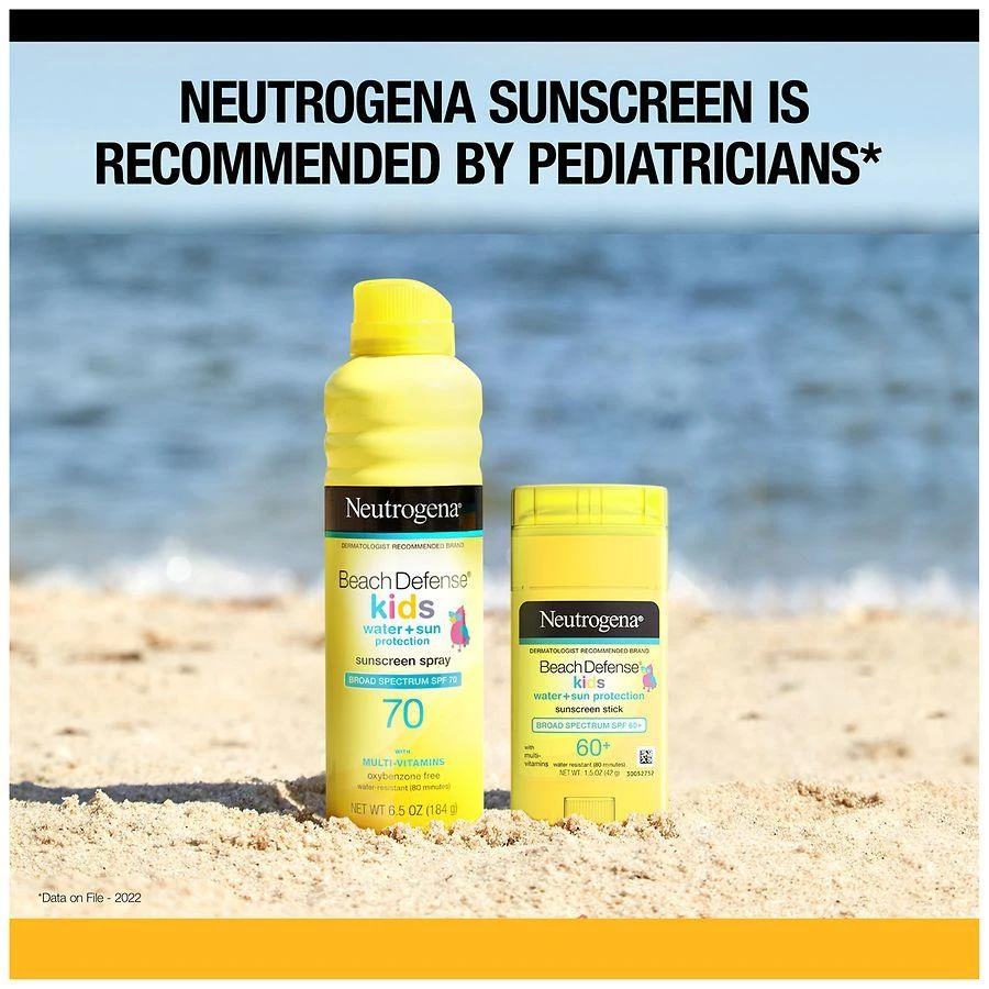 Neutrogena Beach Defense Kids Sunscreen Stick With Broad Spectrum SPF 60+ 2