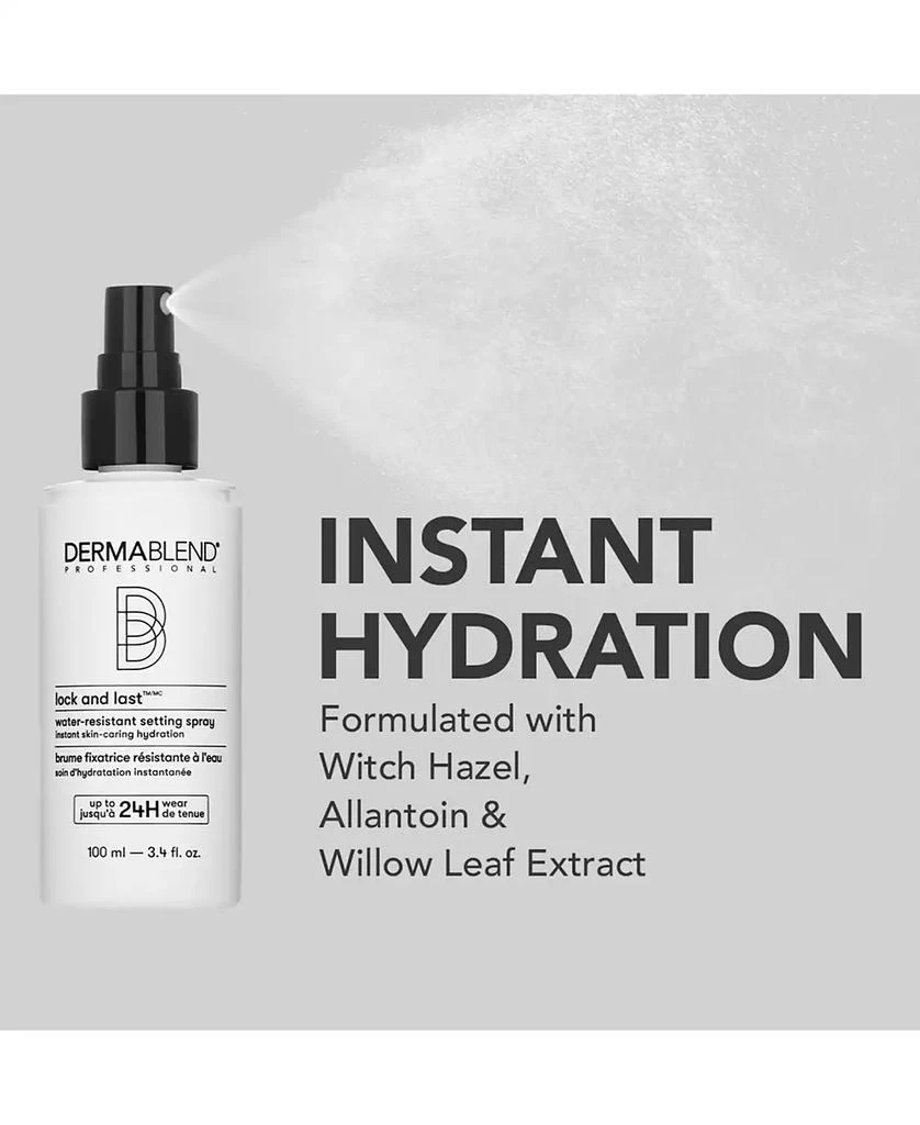 Dermablend Lock & Last Water-Resistant Setting Spray, 3.4 oz. 4