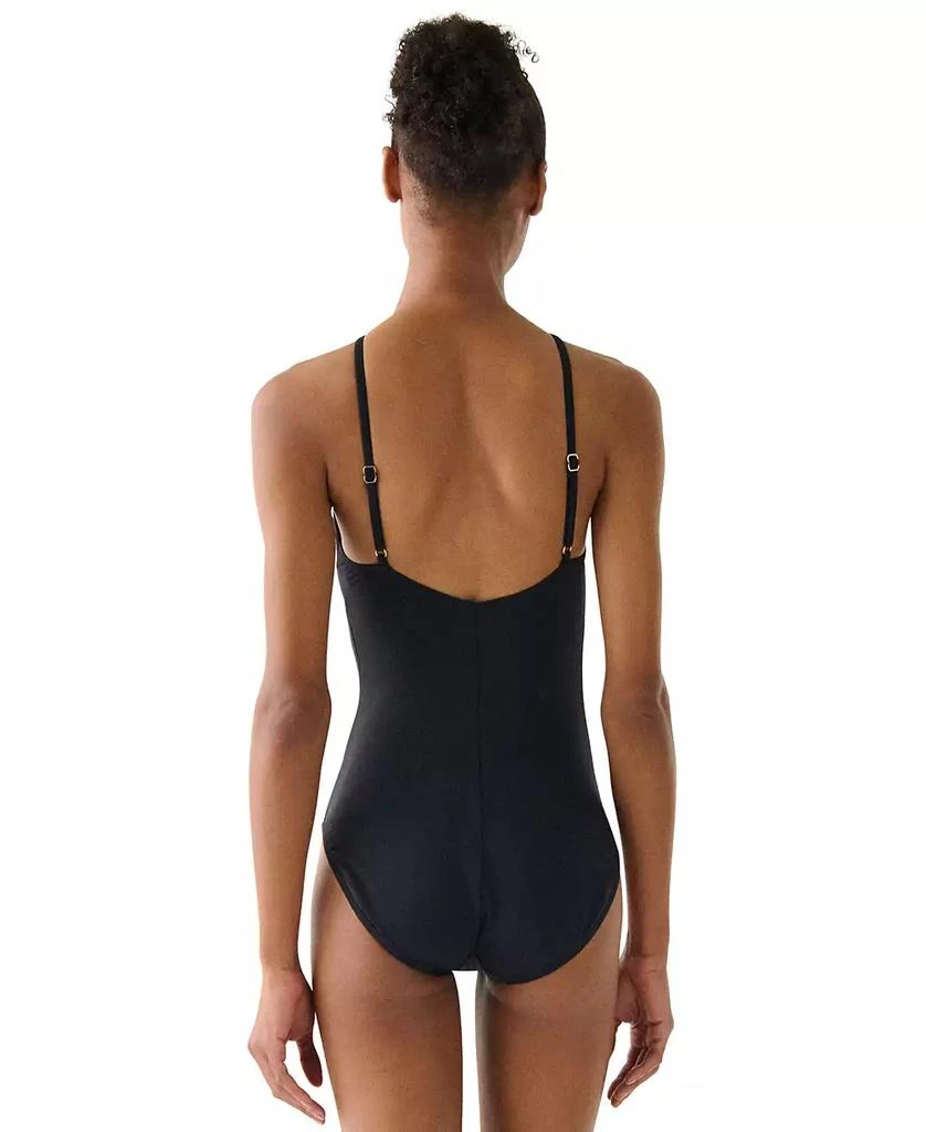 Kate Spade Women's High Neck One-Piece Swimsuit 3