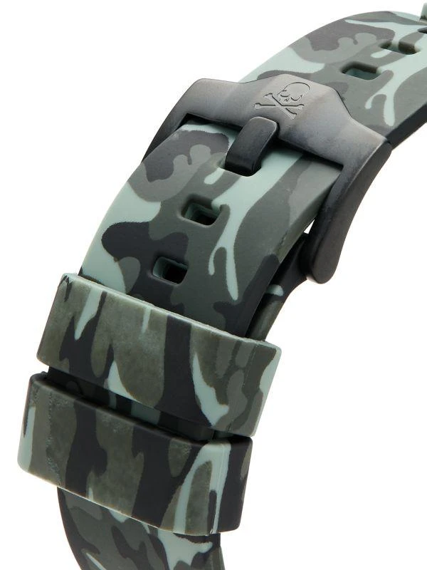 Philipp Plein Hyper Shock 44MM IP Black Stainless Steel & Silicone Strap Digital Watch 3
