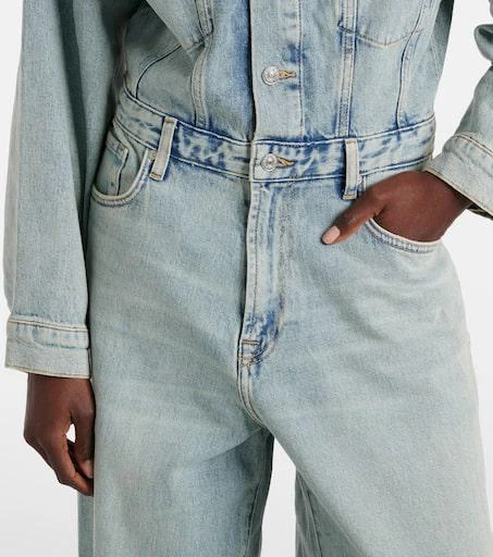 7 For All Mankind Wide-leg denim jumpsuit 5