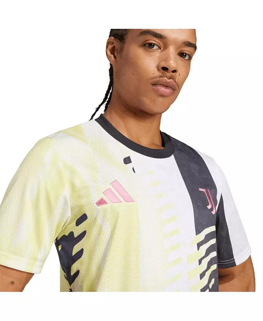 Adidas Men
s Yellow Juventus 2024/25 Pre-Match Jersey 3