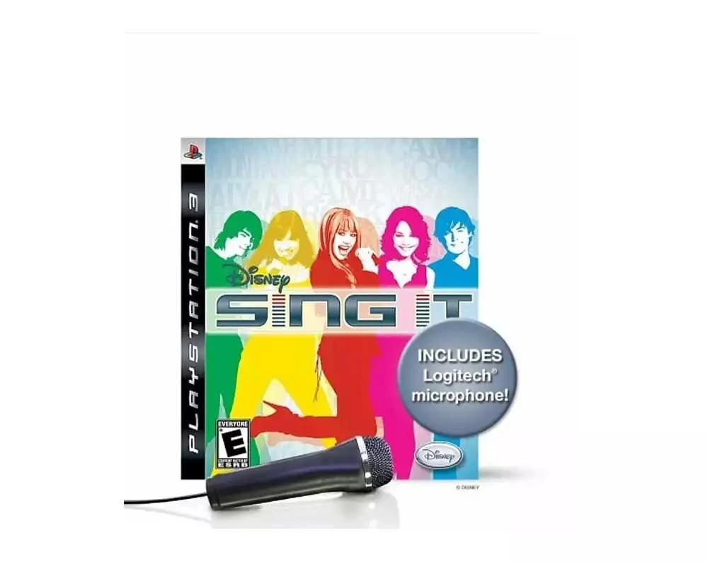 DISNEY INTERACTIVE Sing It Bundle with Microphone - PlayStation 3