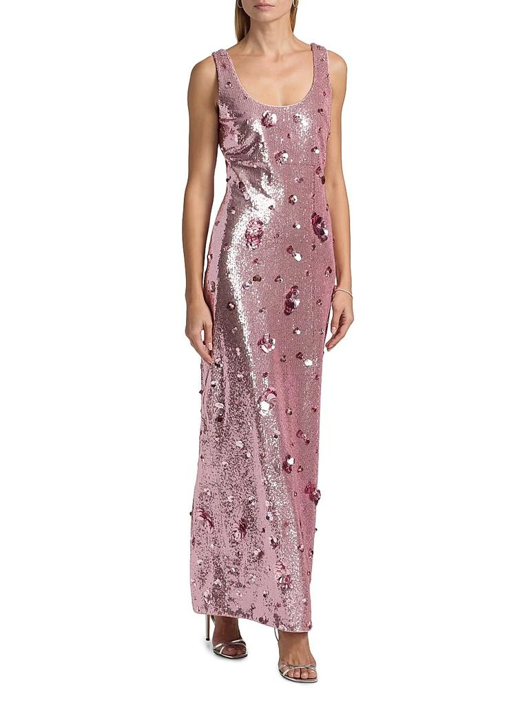 SIMKHAI Tindra Sequin 
Paillette Gown 2