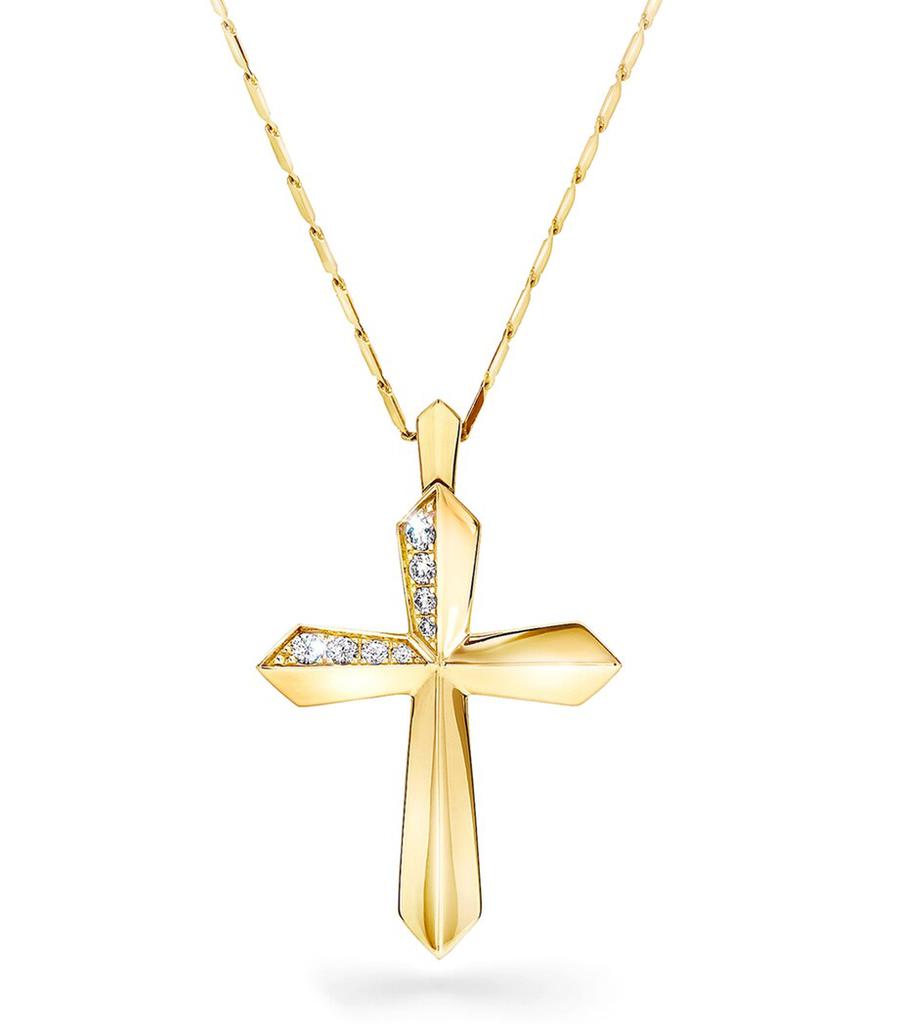 Graff Yellow Gold and Diamond Classic Necklace