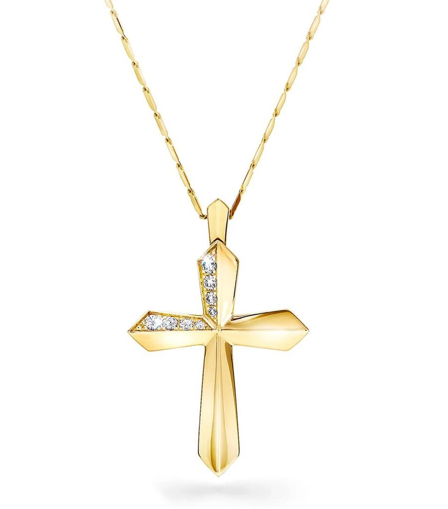 Graff Yellow Gold and Diamond Classic Necklace 1