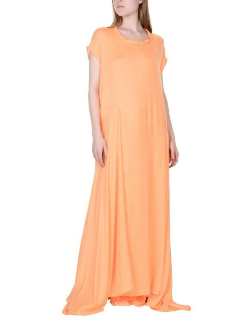 haider ackermann Haider Ackermann - Satin Oversized Draped Maxi Dress