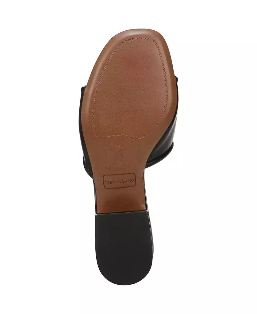 Franco Sarto Women's Noreen 2 Open Square Toe Block Heel Slide Sandals 5