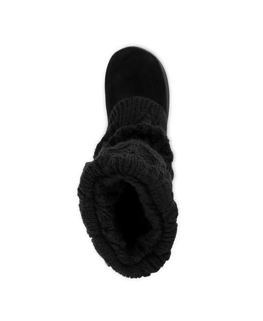 MUK LUKS Men's Faux Fur Flip Mittens 3