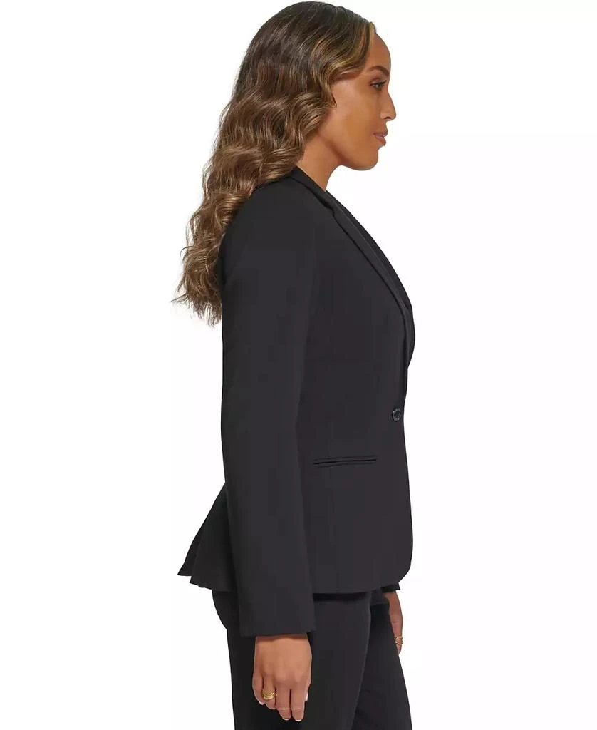 Calvin Klein One-Button Blazer, Regular and Petite Sizes 3