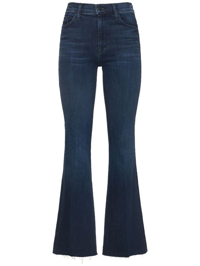 MOTHER The Weekender Frayed Stretch Denim Jeans