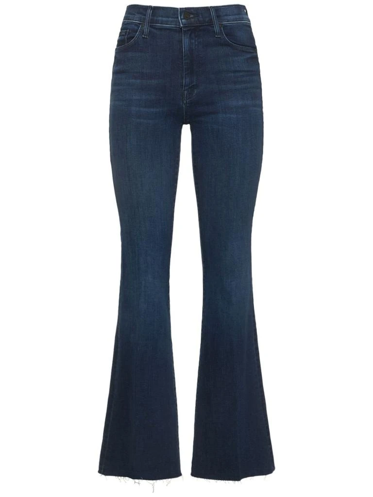 MOTHER The Weekender Frayed Stretch Denim Jeans 1