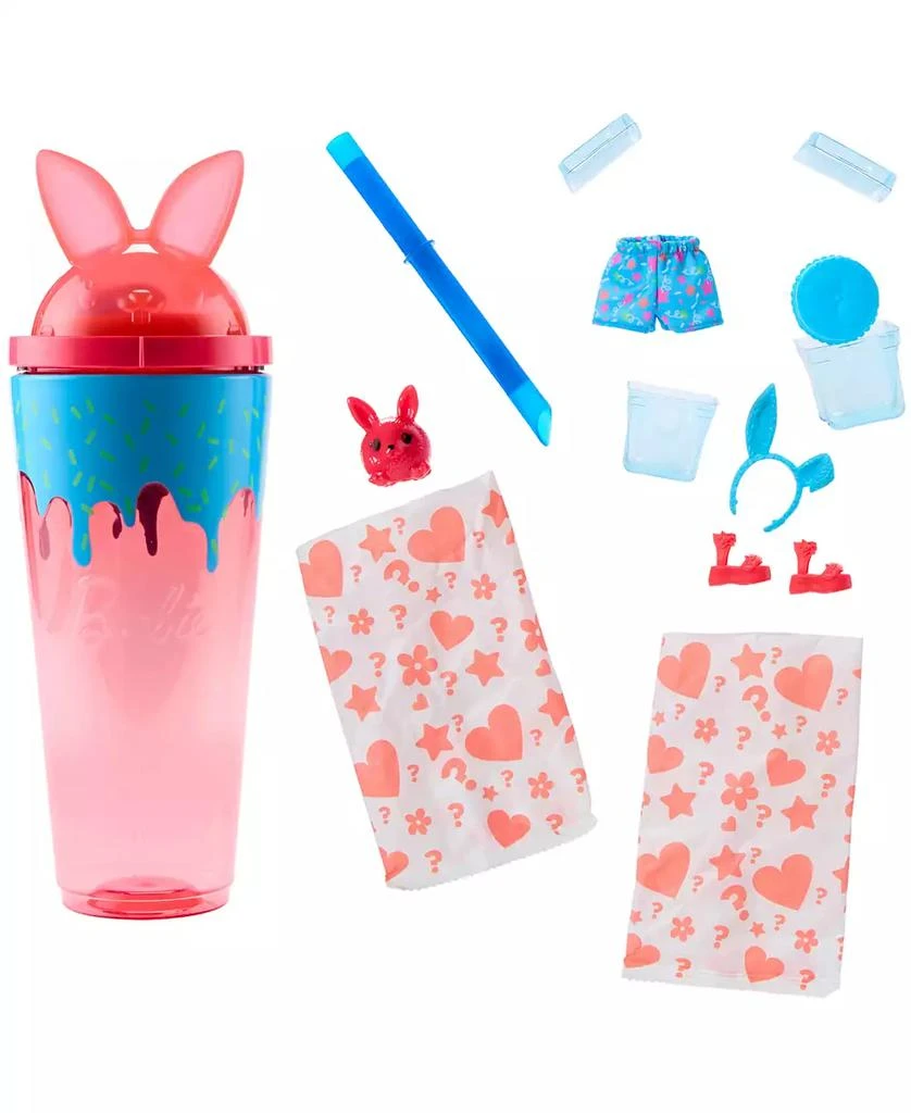 Barbie Pop Reveal Shakes Series Doll & Accessories Set, Scented Bright Bunny Fashion Doll 3