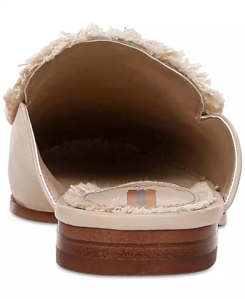 Sam Edelman Women's Linnie Frayed Tailored Flat Mules 3