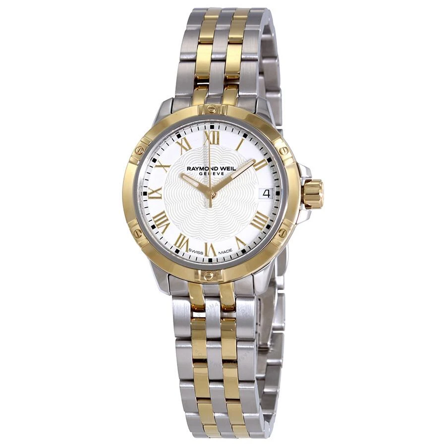 Raymond Weil Tango Quartz White Dial Two-tone Ladies Watch 5960-STP-00308 1