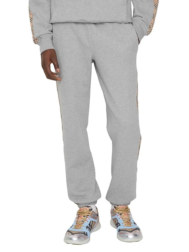 Burberry Sid Check Cotton Sweatpants 3