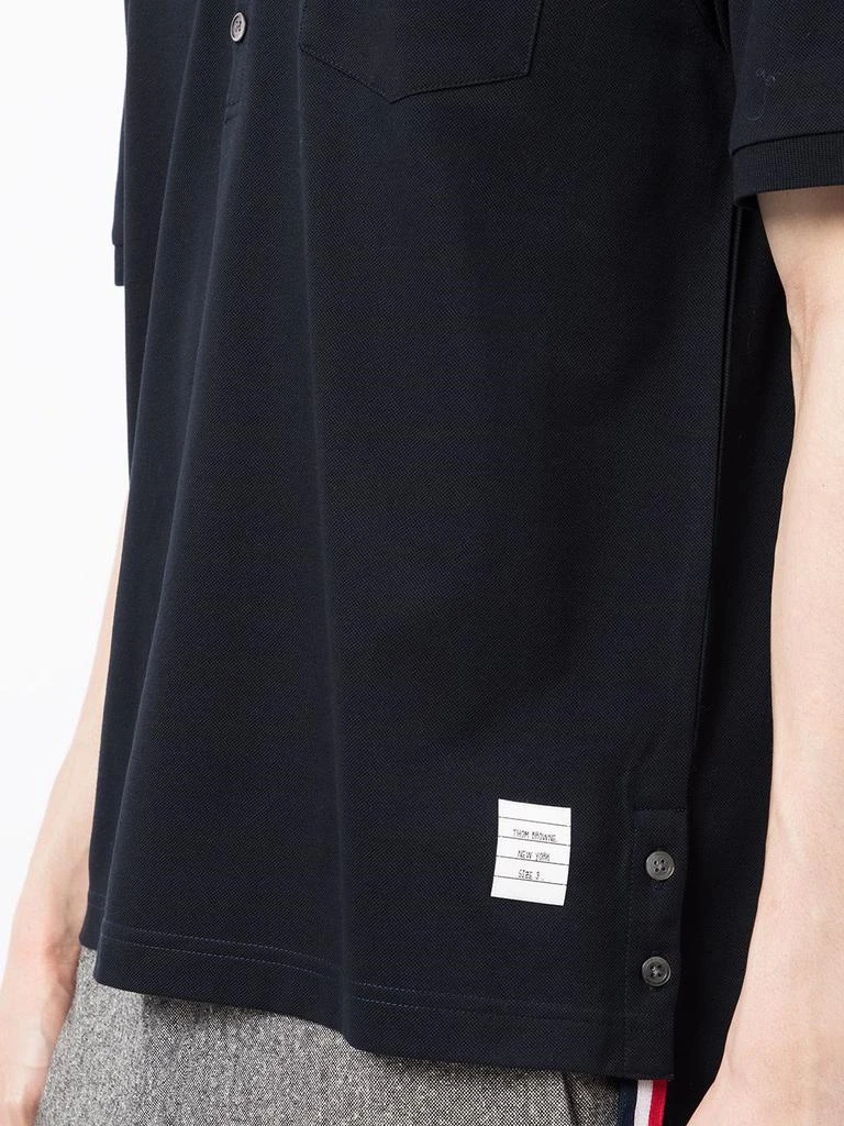 Thom Browne THOM BROWNE - Rwb Cotton Polo Shirt 3