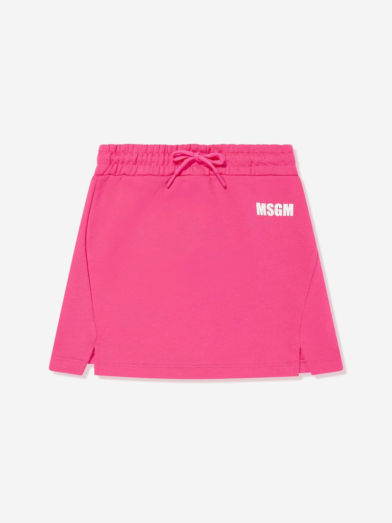 MSGM MSGM Girls Fleece Skirt in Pink