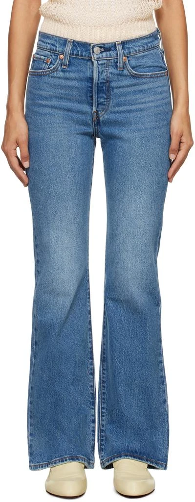 Levi's Blue Wedgie Bootcut Jeans 1