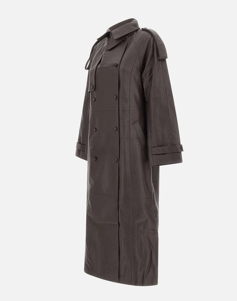 Birgitte Herskind "Lima" lambskin trench coat 4
