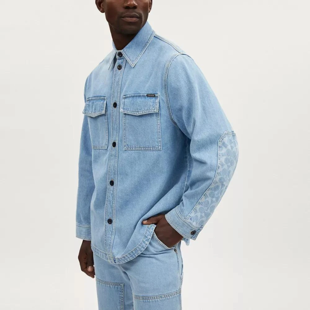 Coach Denim Overshirt 4