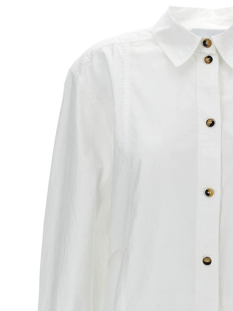 Ganni Ganni Bow-Detailed Long-Sleeved Shirt 3
