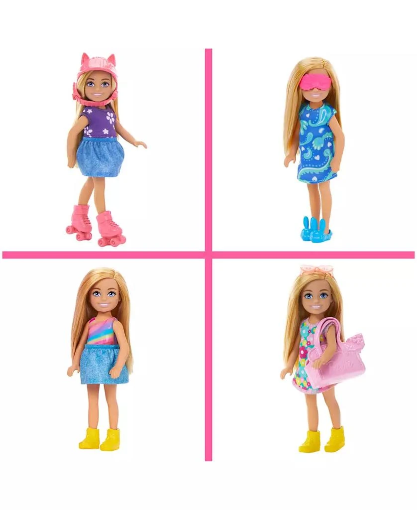 Barbie Chelsea Doll Closet Toy Playset with Clothes Accessories 3