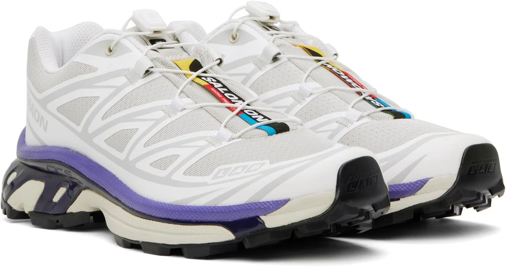 Salomon White XT-6 Sneakers 4