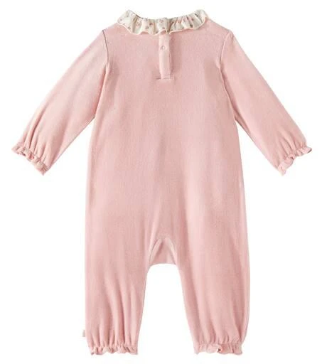 Konges Sløjd Baby Miffa cotton-blend velvet onesie 2
