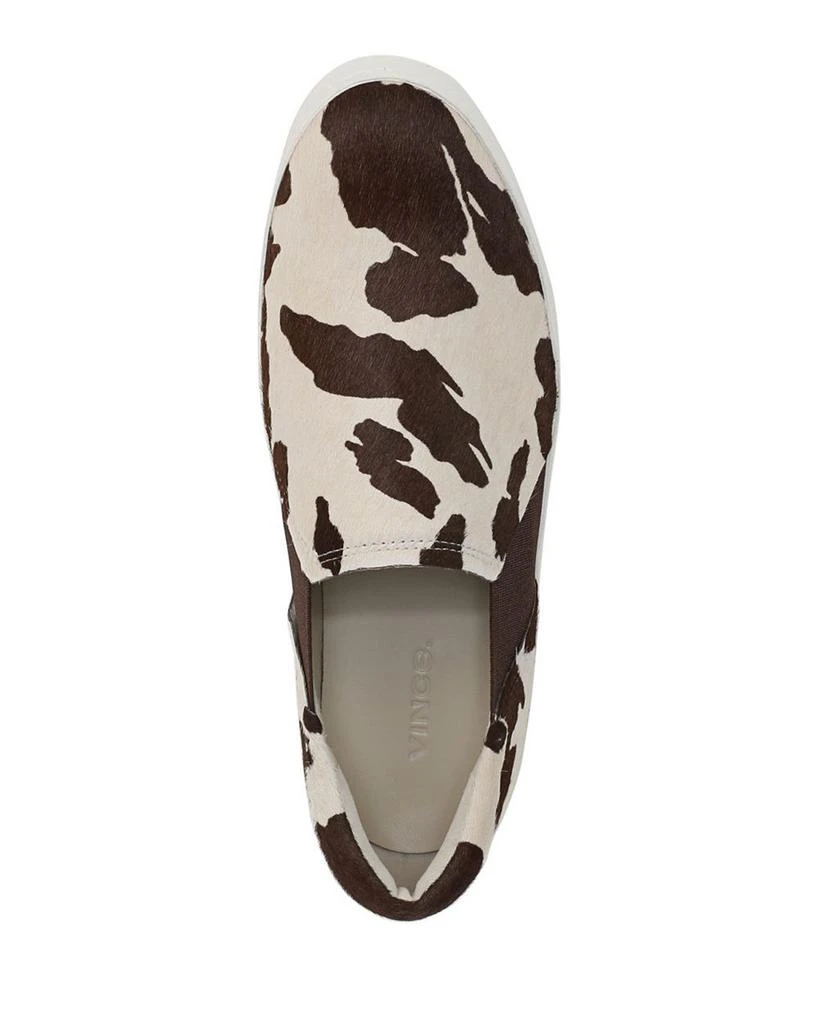 Vince Women's Warren II Calf Hair Slip On Platform Sneakers 3