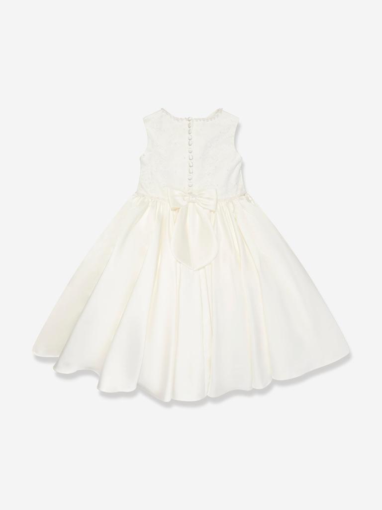 Sarah Louise Sarah Louise Girls Ceremonial Ballerina Length Dress in White