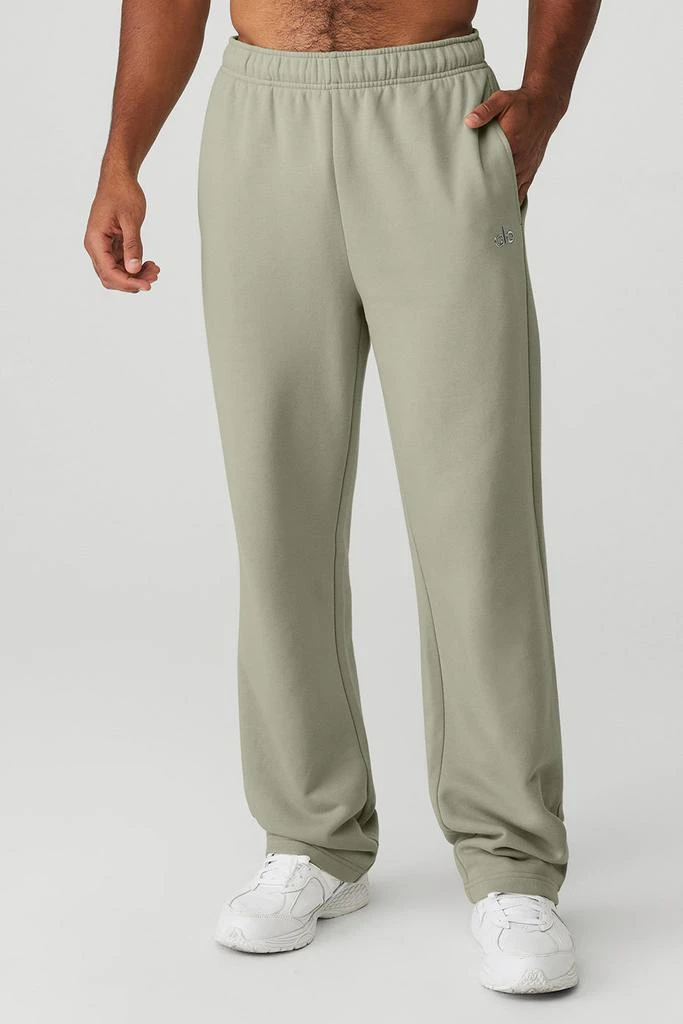 Alo Accolade Straight Leg Sweatpant - Limestone 1