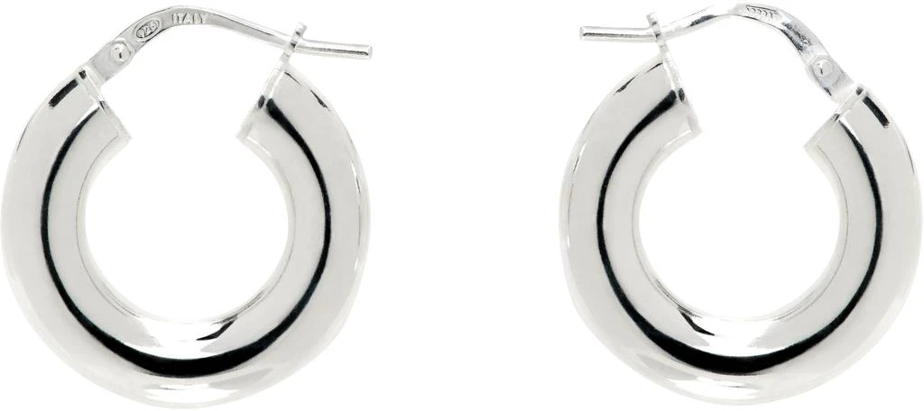 Sophie Buhai Silver Tiny Everyday Hoop Earrings 1