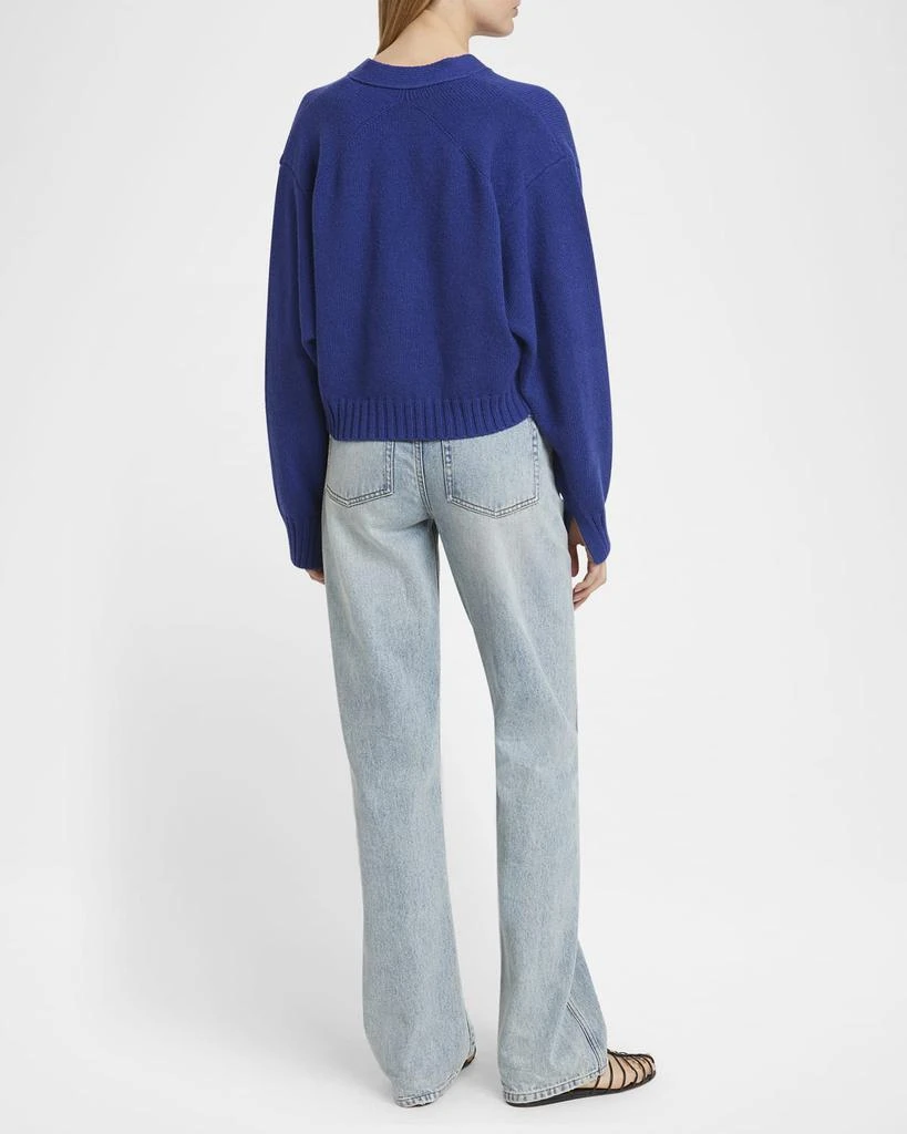 Proenza Schouler Sofia V-Neck Eco Cashmere Cardigan 3