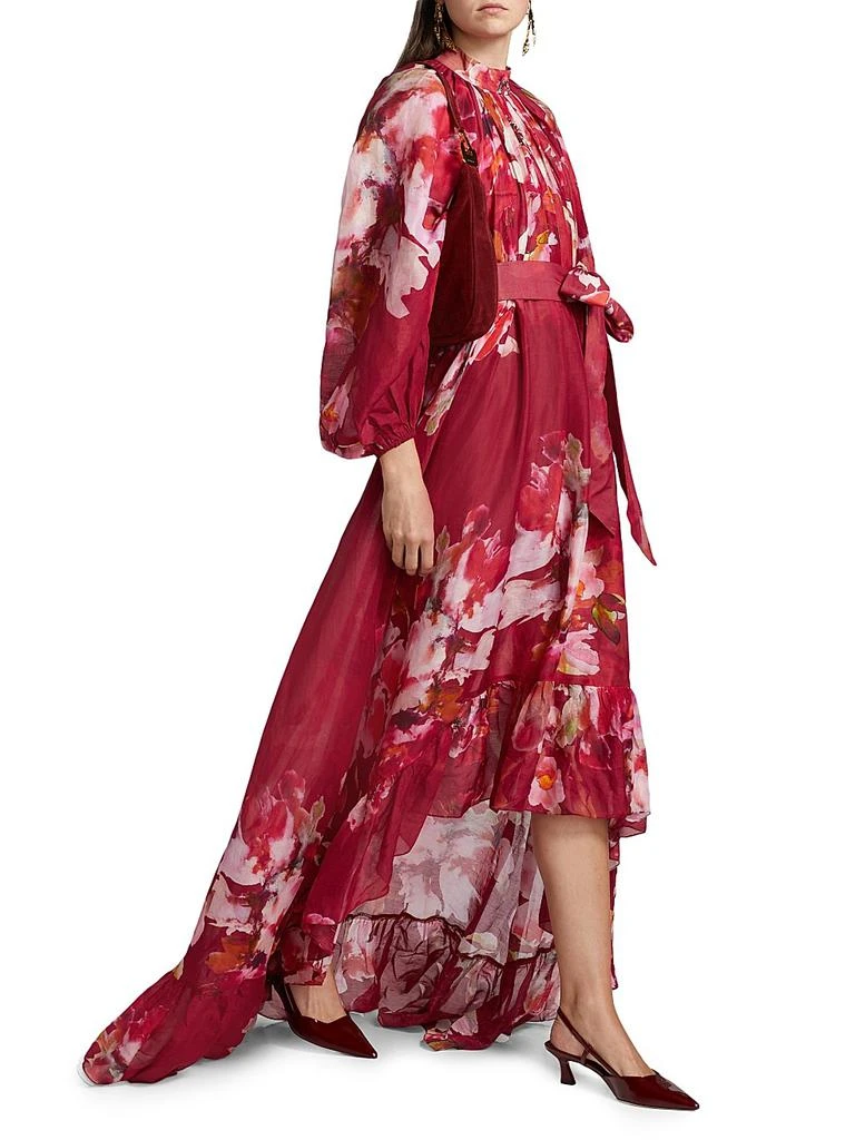 Hemant & Nandita Tuhi Floral High-Low Maxi Dress 2