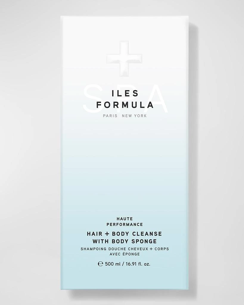Iles Formula Hair + Body Cleanse with Body Sponge 3