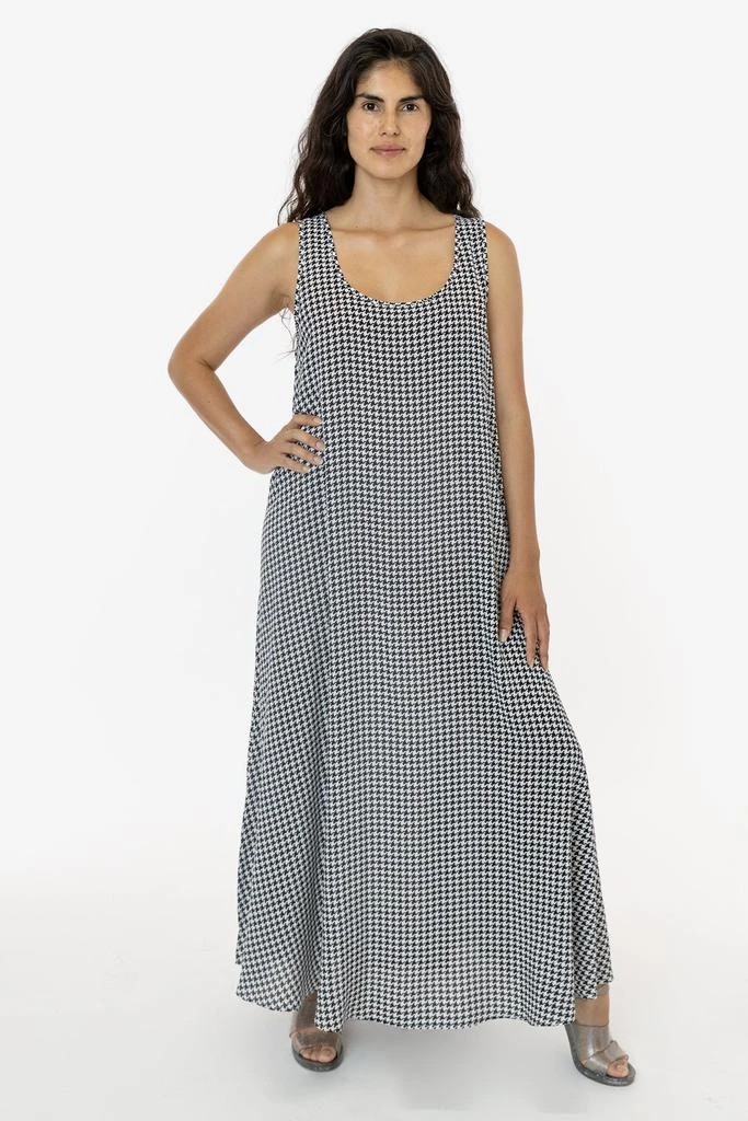 Los Angeles Apparel RPR02 - Rayon A-Line Maxi Dress 1