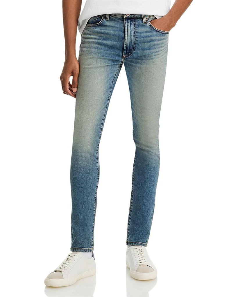MONFRÈRE MONFRERE Greyson Skinny Jeans in Dark Vintage Blue 1
