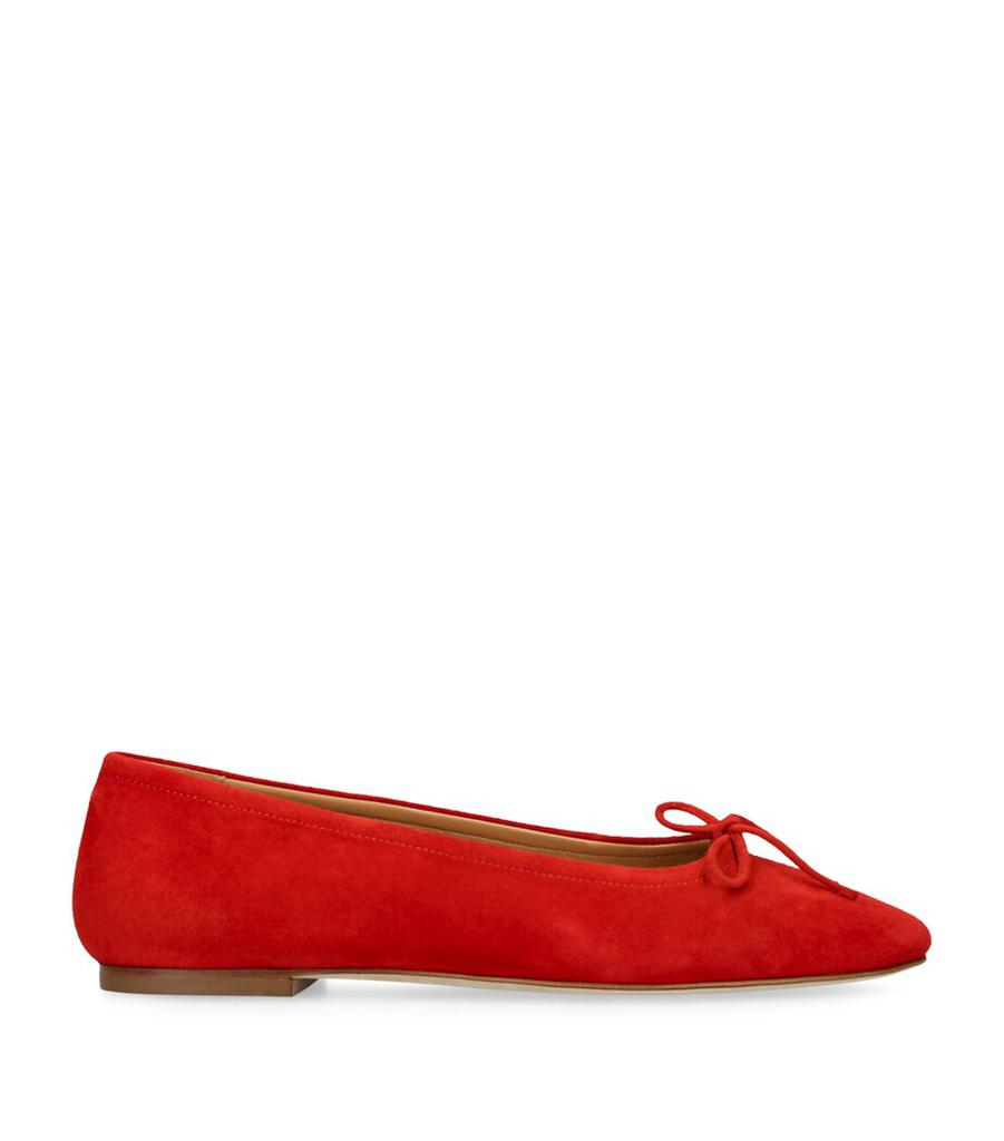 AEYDE Suede Delfina Ballet Flats