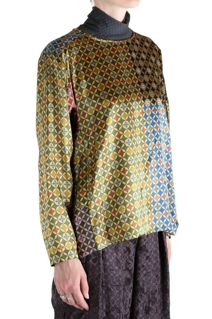 Dries Van Noten Dries Van Noten Women Caias Drop Shoulder Shirt 4