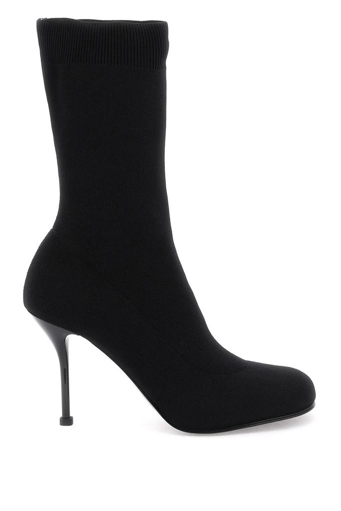ALEXANDER MCQUEEN knitted ankle boots 1